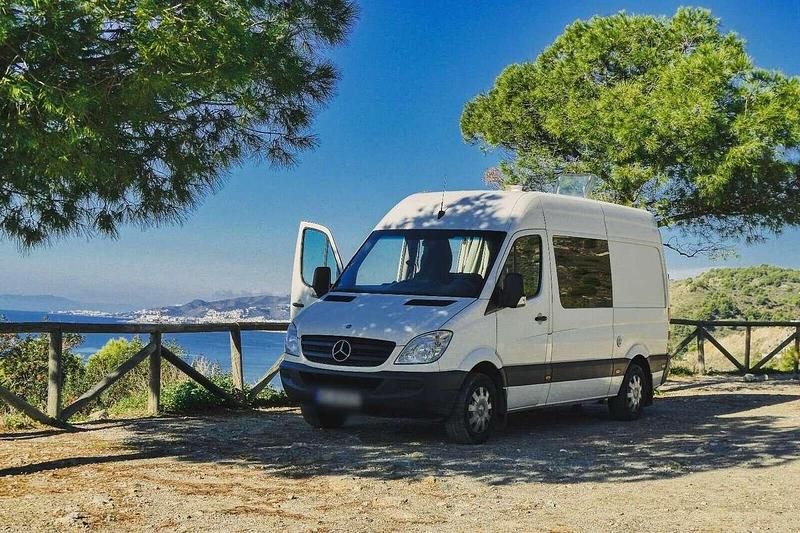 Weiß Gebraucht 2008 Mercedes Sprinter Van | 10.500 € - Bild 1/4