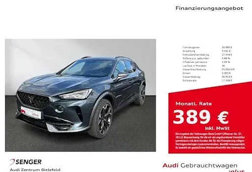Second-hand Cupra Formentor 150 CP (110 kW) 2023 Gri SUV