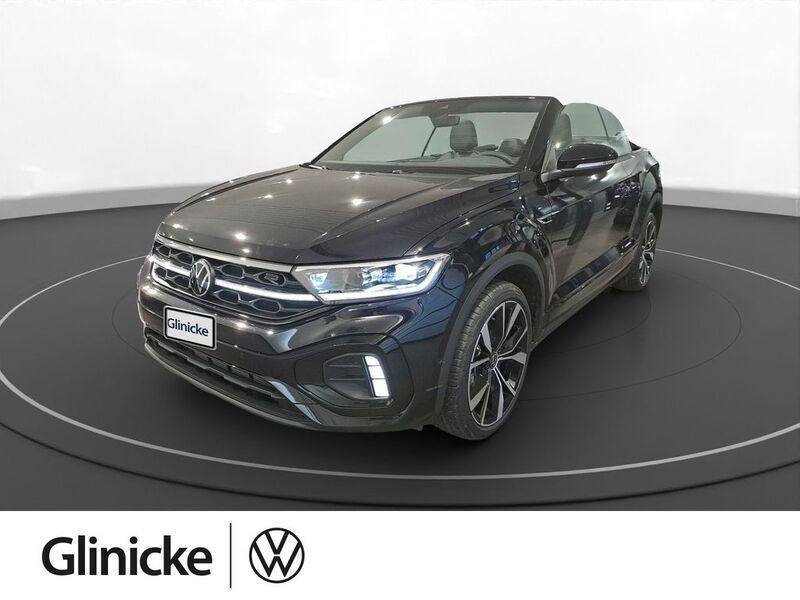 Deep black perleffekt / schwar Neu 2025 VW T-Roc Cabriolet R-line Cabrio | 42.990 € (Guter Preis) - Bild 1/4
