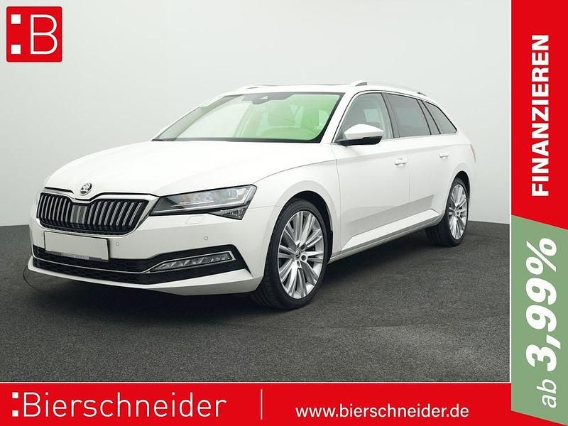 Weiss Gebraucht 2021 Skoda Superb Style Kombi | 26.950 € (Fairer Preis) - Bild 1/4