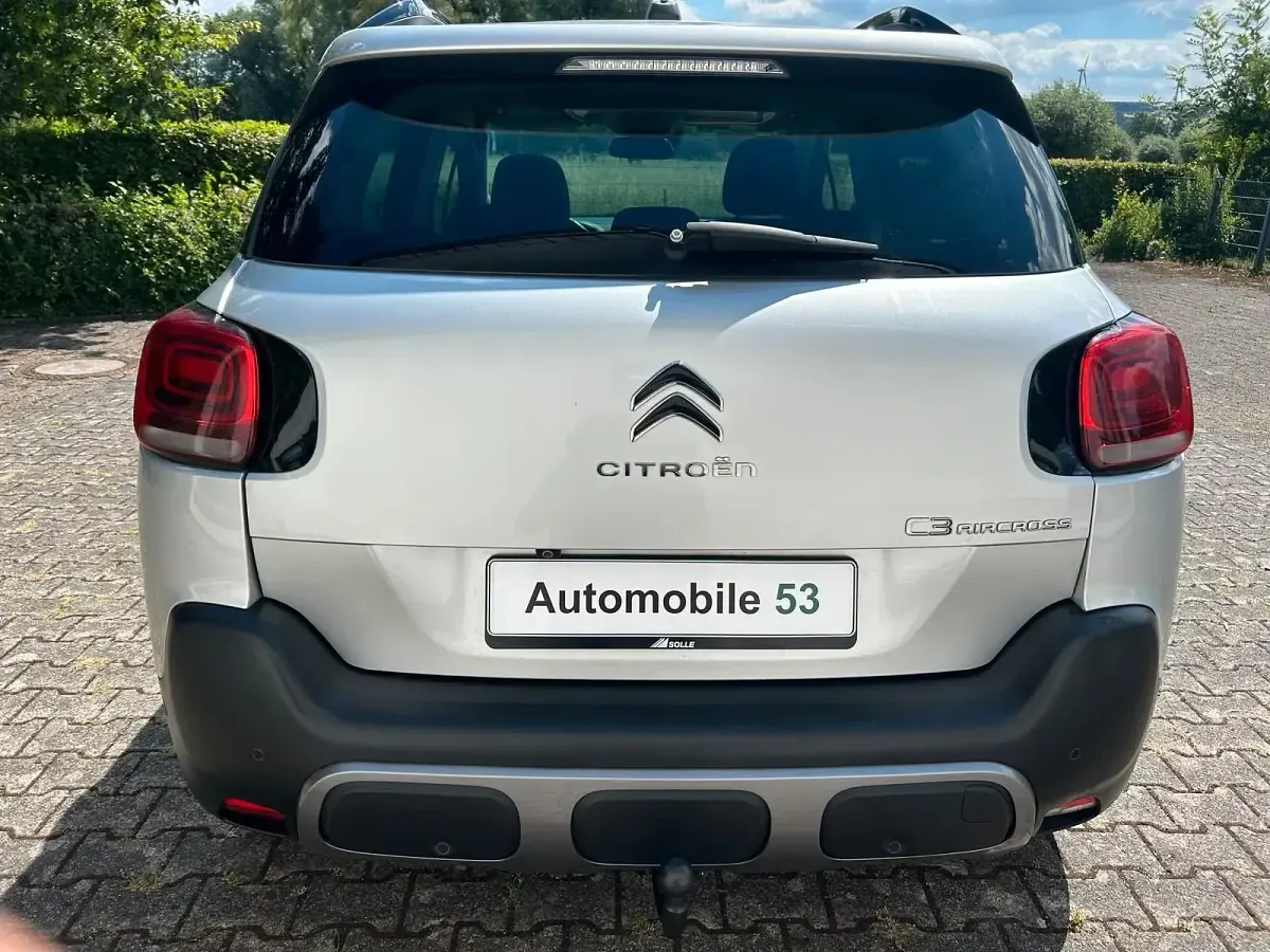 Gebraucht Citroën C3 Aircross PureTech 110 PS (80 kW) 2018 Silber SUV