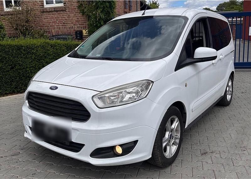 Weiß Gebraucht 2015 Ford Tourneo Courier Van / Kleinbus | 5.600 € (Guter Preis) - Bild 1/4