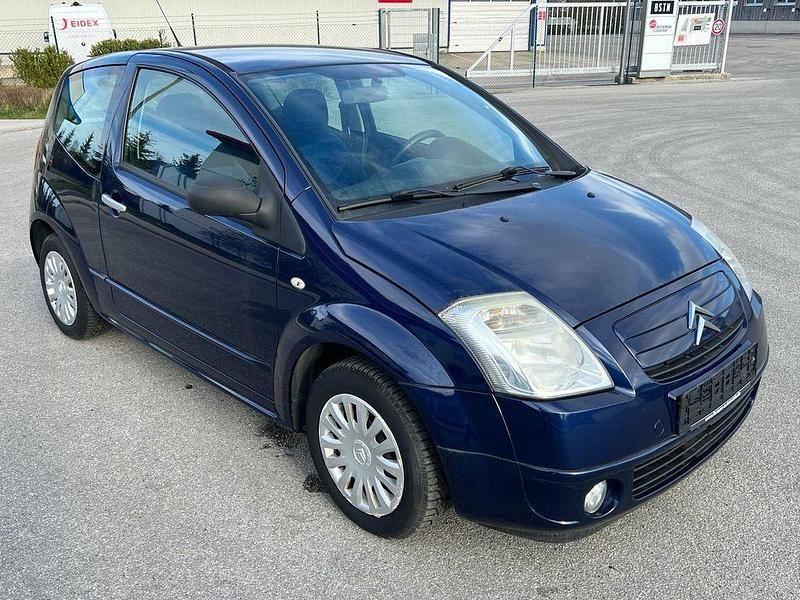 Gebraucht Citroën C2 Comfort 60 PS (44 kW) 2007 Blau Kleinwagen