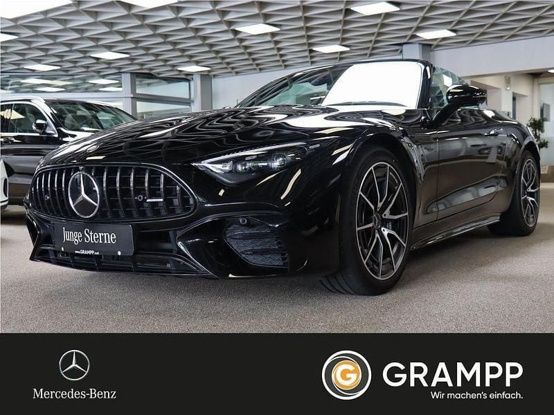 Schwarz Gebraucht 2023 Mercedes SL43 AMG Premium Plus Cabrio | 94.900 € (Guter Preis) - Bild 1/4