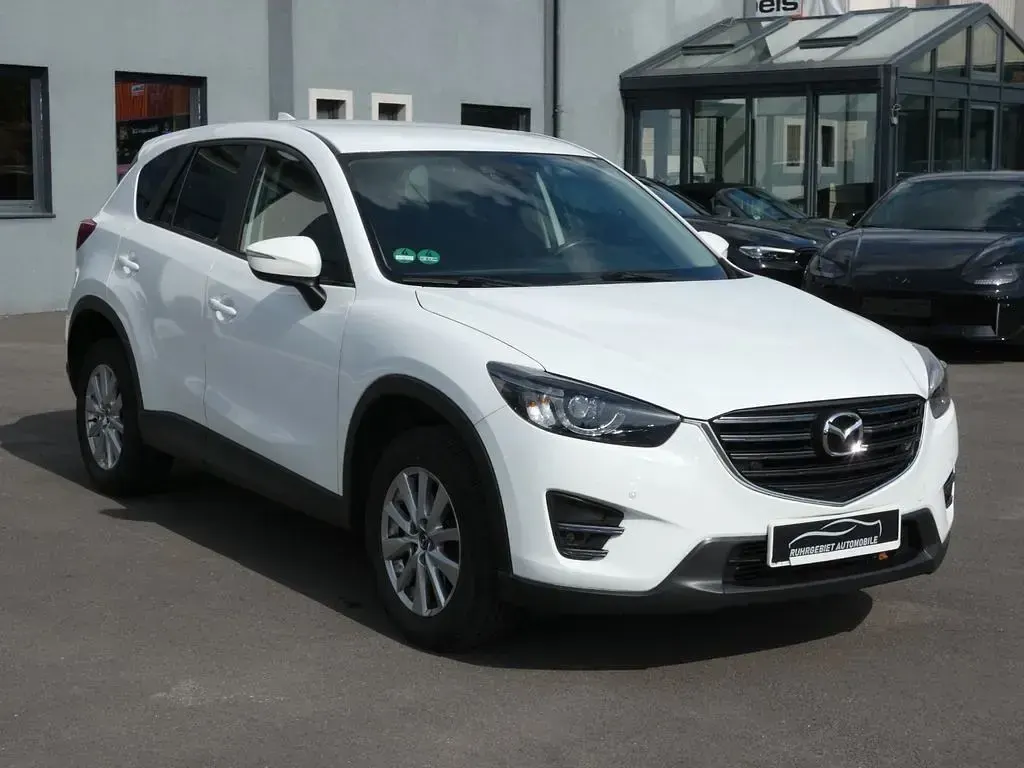 Usata Mazda CX-5 Exclusive-Line 150 CV (110 kW) 2016 Bianco SUV