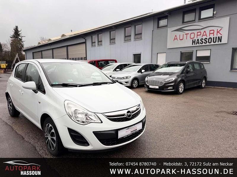 Gebraucht Opel Corsa Edition 87 PS (63 kW) 2012 Casabl/arctic/eisweiss/kaolin Kleinwagen