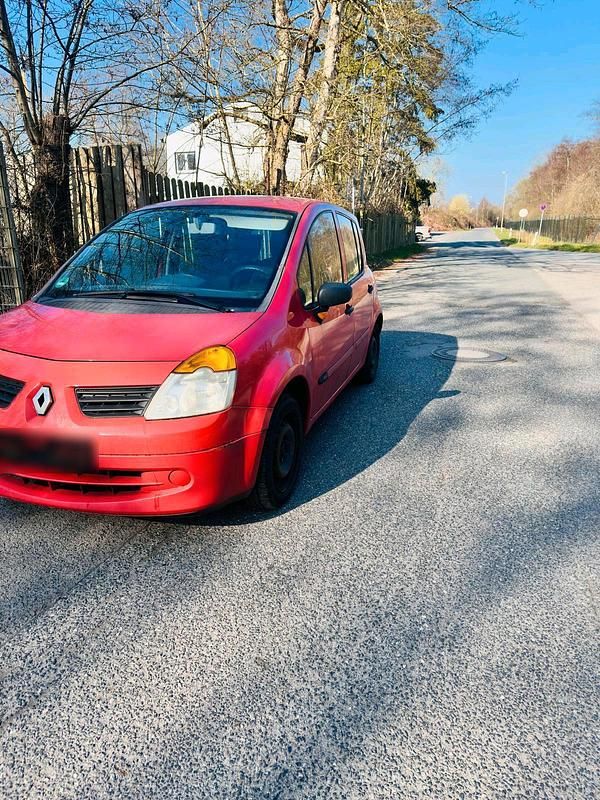 Gebraucht Renault Modus 75 PS (55 kW) 2005 Rot Van / Kleinbus