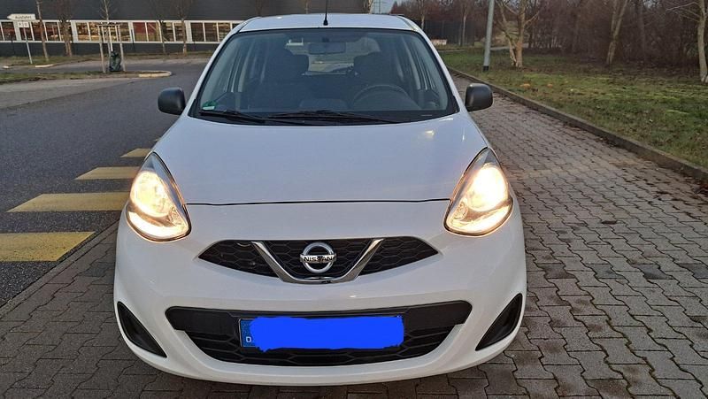 Gebraucht Nissan Micra 80 PS (58 kW) 2015 Weiß Kleinwagen