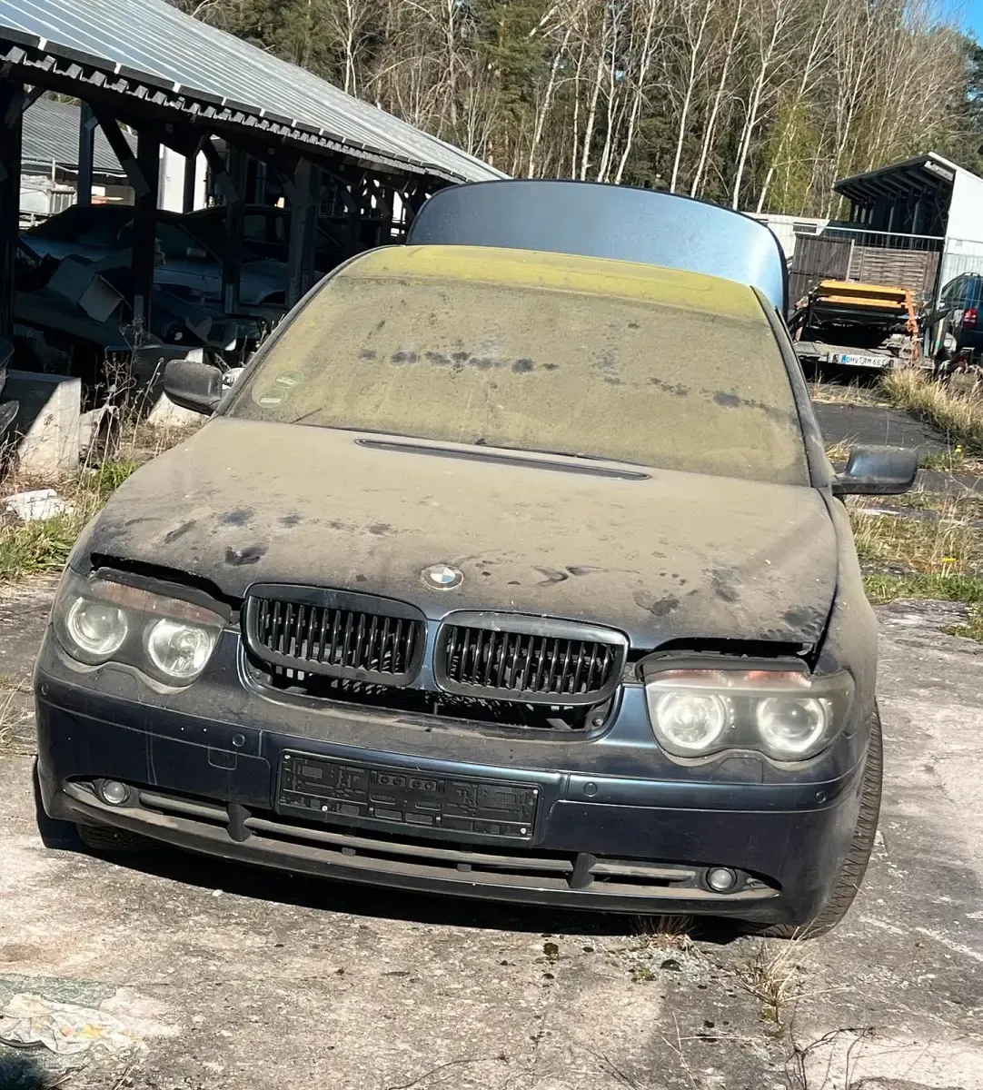 Gebraucht BMW 745 333 PS (244 kW) 2001 Blau Limousine