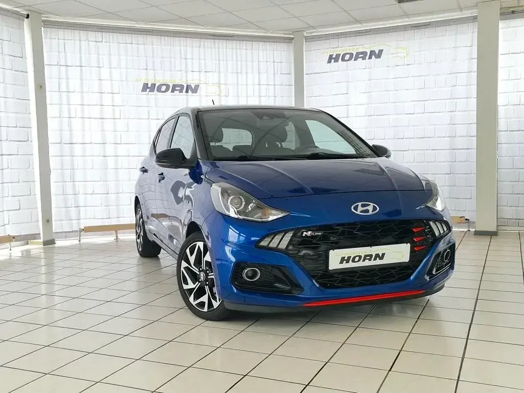 Gebraucht Hyundai i10 N Line 101 PS (74 kW) 2021 Schwarz Kleinwagen