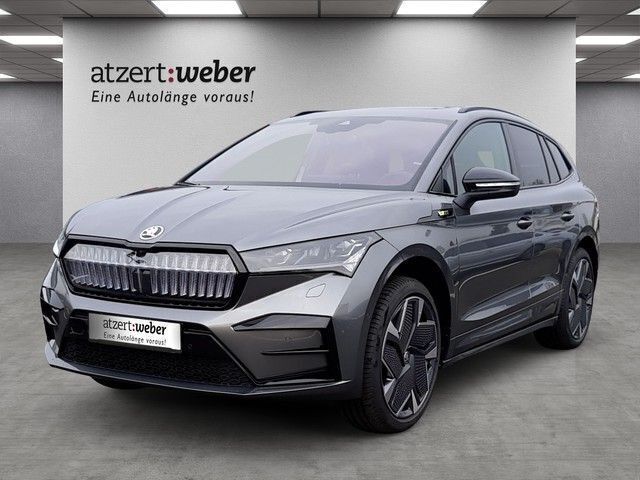 Graphitegrau metallic Gebraucht 2025 Skoda Enyaq iV RS SUV | 57.890 € (Fairer Preis) - Bild 1/4