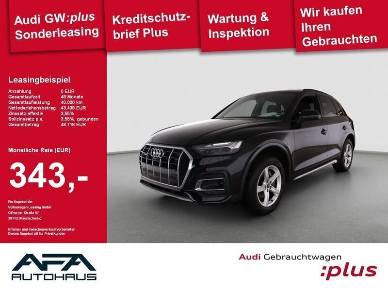 Mythosschwarz metallic Gebraucht 2024 Audi Q5 Ambiente SUV | 43.438 € (Superpreis) - Bild 1/4