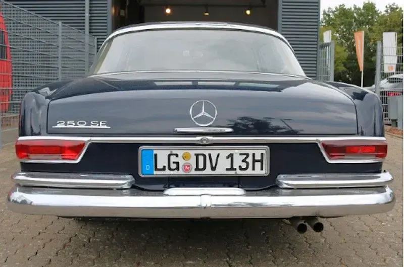 Gebraucht Mercedes 250 SE 204 PS (150 kW) 1967 Blau Coupé