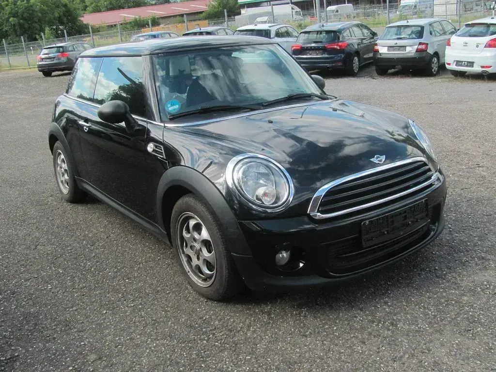 Gebraucht Mini ONE 98 PS (72 kW) 2012 Schwarz Kleinwagen