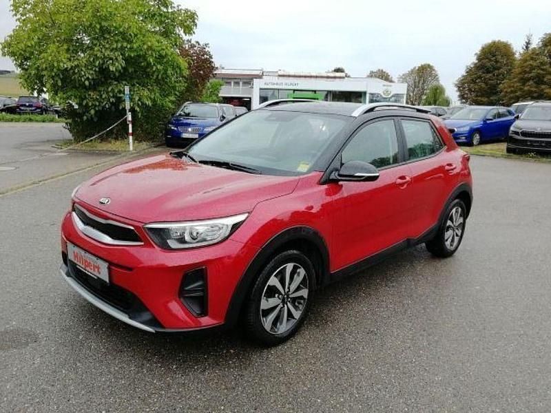 Gebraucht Kia Stonic Vision 120 PS (88 kW) 2020 (bbe) signalrot met./schwarz (metallic) SUV