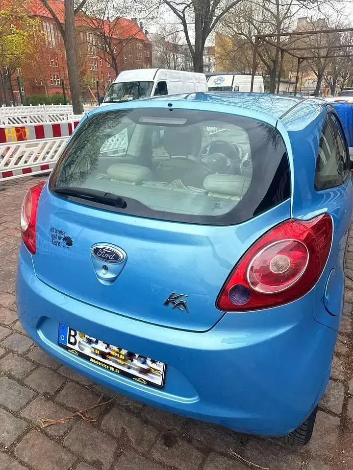 Gebraucht Ford Ka Titanium 69 PS (50 kW) 2009 Blau Kleinwagen