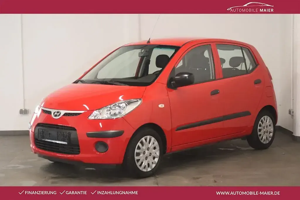 Gebraucht Hyundai i10 Edition+ 67 PS (49 kW) 2009 Electric red Kleinwagen