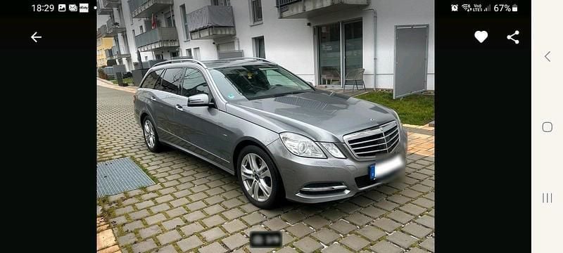 Gebraucht Mercedes E300 231 PS (169 kW) 2012 Grau Kombi
