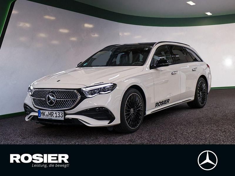 Weiss / opalithweiß Gebraucht 2025 Mercedes E450 AMG line Kombi | 100.900 € (Teuer) - Bild 1/4