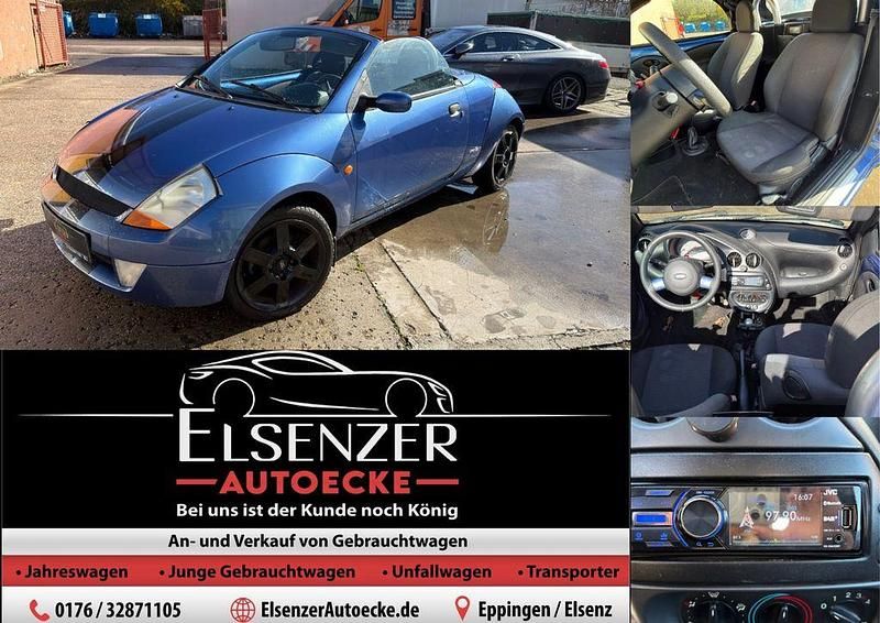 Gebraucht Ford StreetKa Basis 95 PS (69 kW) 2004 Blau Cabrio