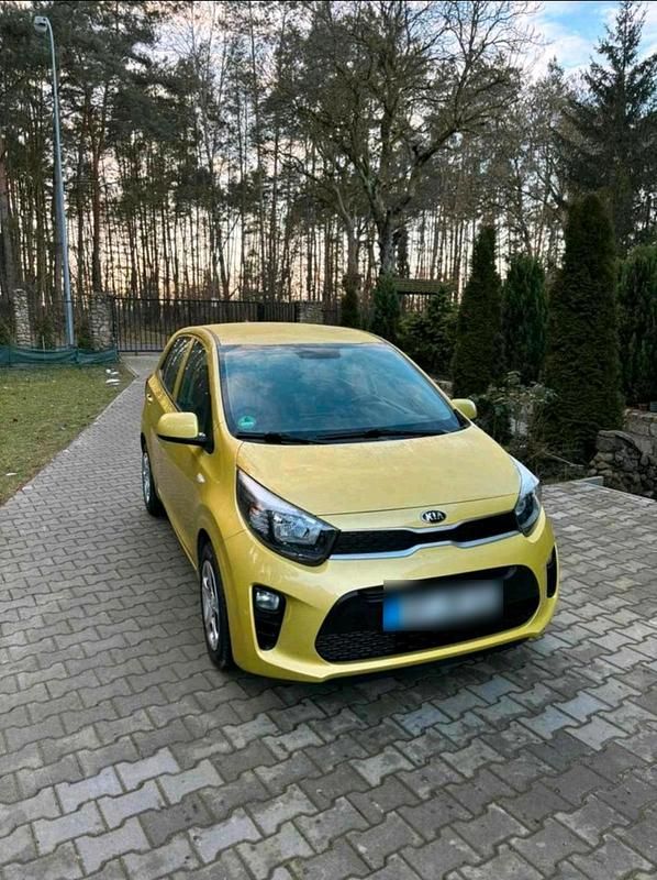 Gebraucht Kia Picanto 84 PS (61 kW) 2018 Grün Kleinwagen