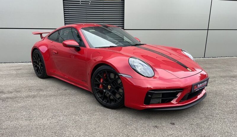 Rot Gebraucht 2024 Porsche 911 Carrera 4 GTS Chrono | 164.990 € (Etwas zu teuer) - Bild 1/4