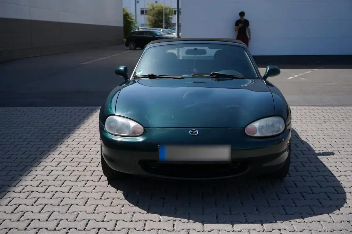 Gebraucht Mazda MX5 110 PS (80 kW) 2000 Grün Cabrio