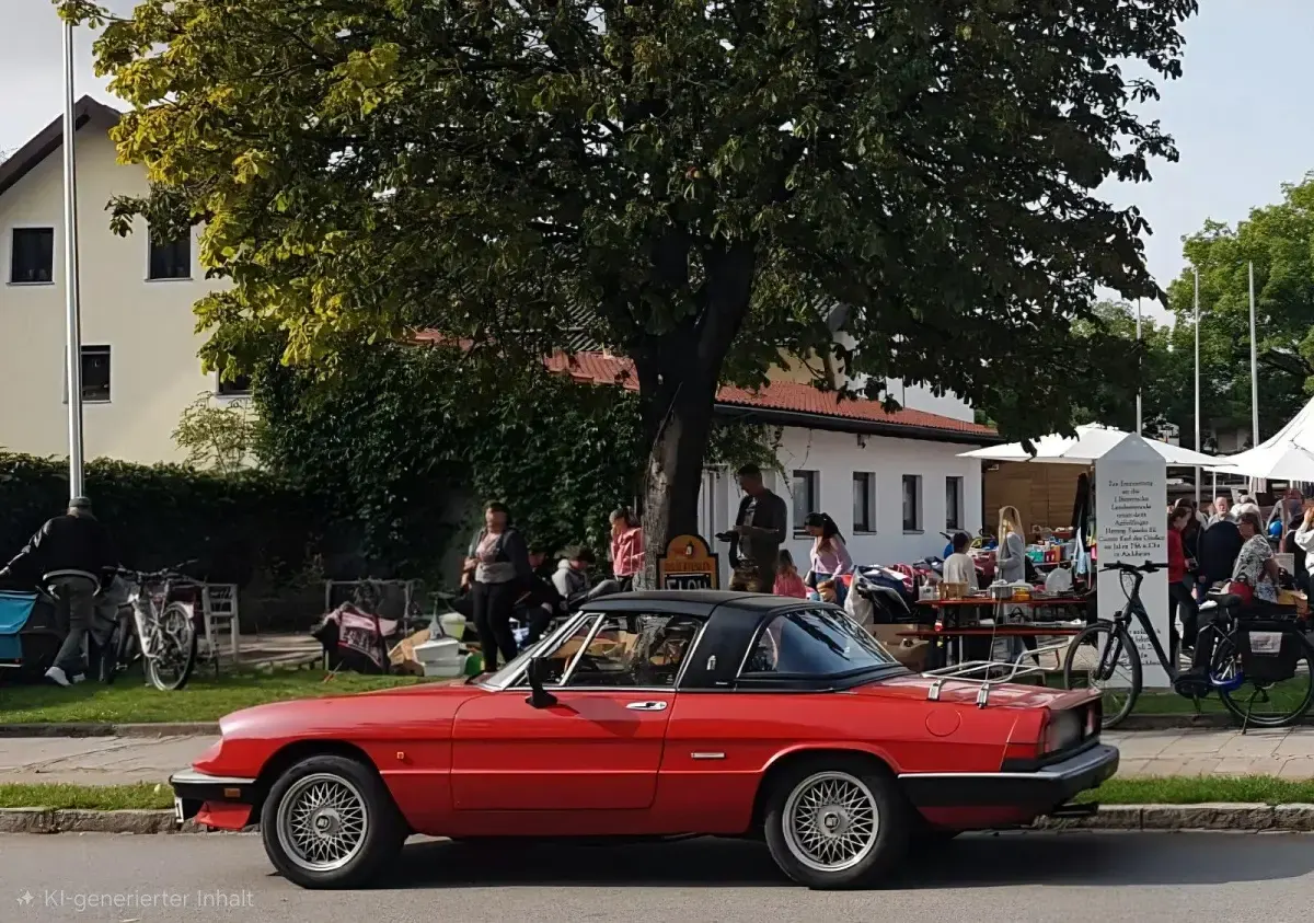 Gebraucht Alfa Romeo Spider 115 PS (84 kW) 1989 Rot Cabrio