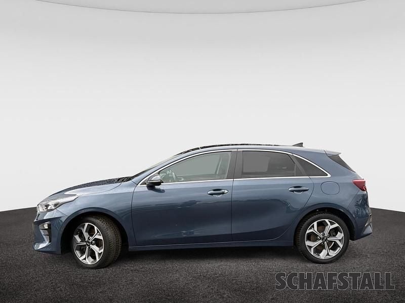 Gebraucht Kia Ceed Platinum Edition 140 PS (102 kW) 2019 Blau ((cb7) cosmoblau met.) Kleinwagen