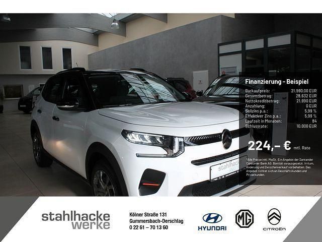 Neu Citroën e-C3 83 kW (113 PS) 2025 Weiß Van