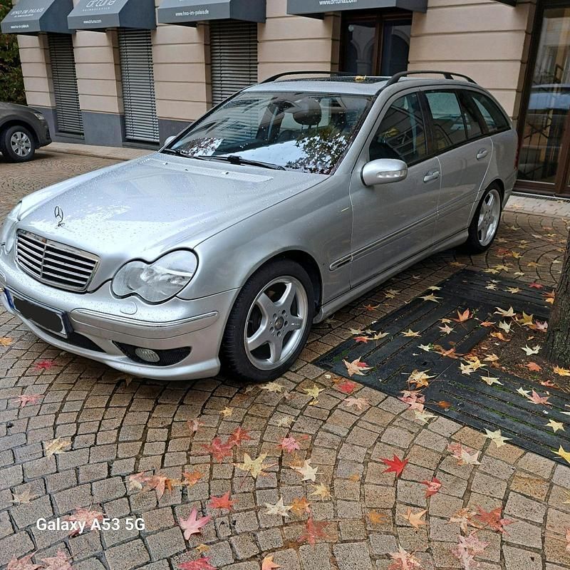 Gebraucht Mercedes C200 2001 Silber Kombi