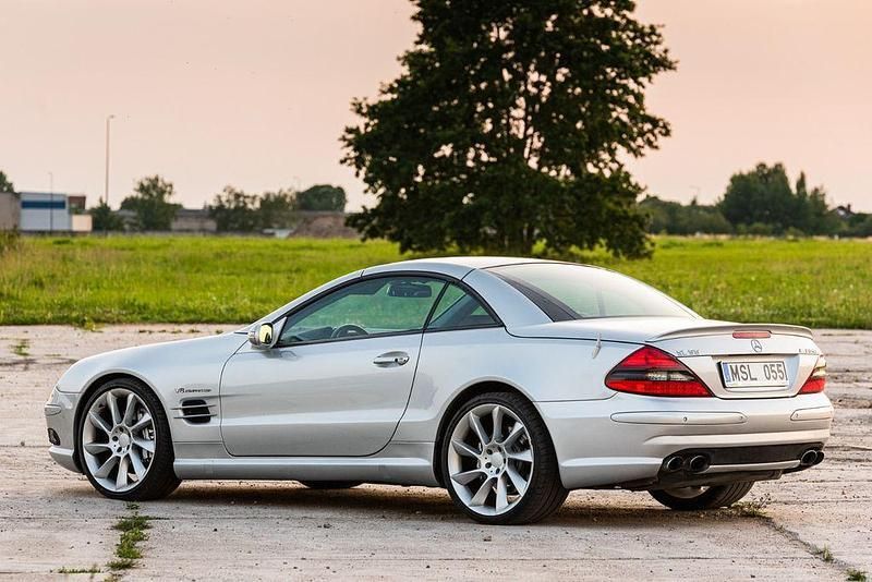 Grau Gebraucht 2002 Mercedes SL55 AMG AMG Cabrio | 29.999 € (Fairer Preis) - Bild 1/4