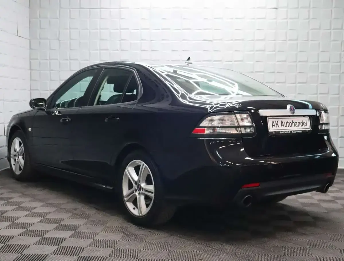 Occasion Saab 9-3 Vector 209 PK (153 kW) 2009 Zwart Sedan
