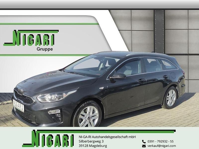 1k) zilinaschwarz met. (schwarz Gebraucht 2019 Kia Ceed Sportswagon Vision Kombi | 15.990 € (Fairer Preis) - Bild 1/4