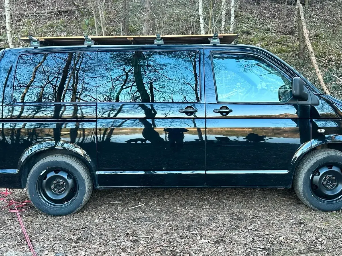 Gebraucht VW T5 140 PS (102 kW) 2007 Schwarz Van