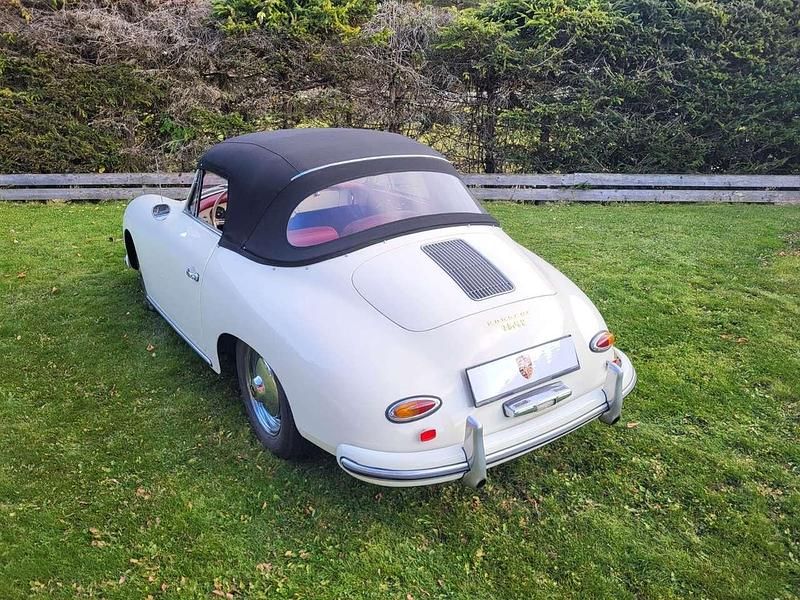 Brugt Porsche 356 75 HK (55 kW) 1958 Hvid Cabriolet
