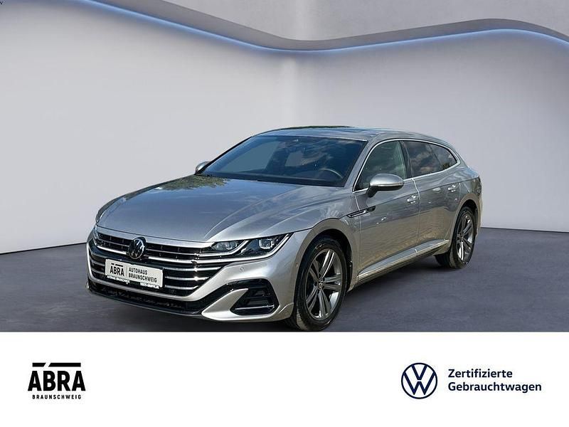 Silber Gebraucht 2024 VW Arteon R-line Limousine | 38.950 € (Superpreis) - Bild 1/4