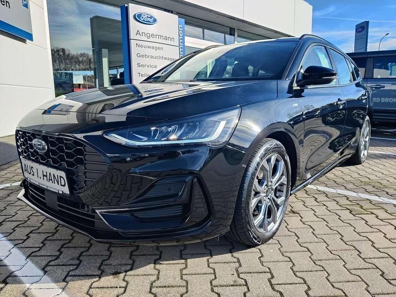 Gebraucht Ford Focus ST-Line 125 PS (91 kW) 2024 Obsidianschwarz metallic Kombi