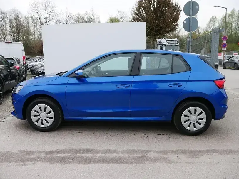 Neu Skoda Fabia Selection 2026 Blau Kleinwagen