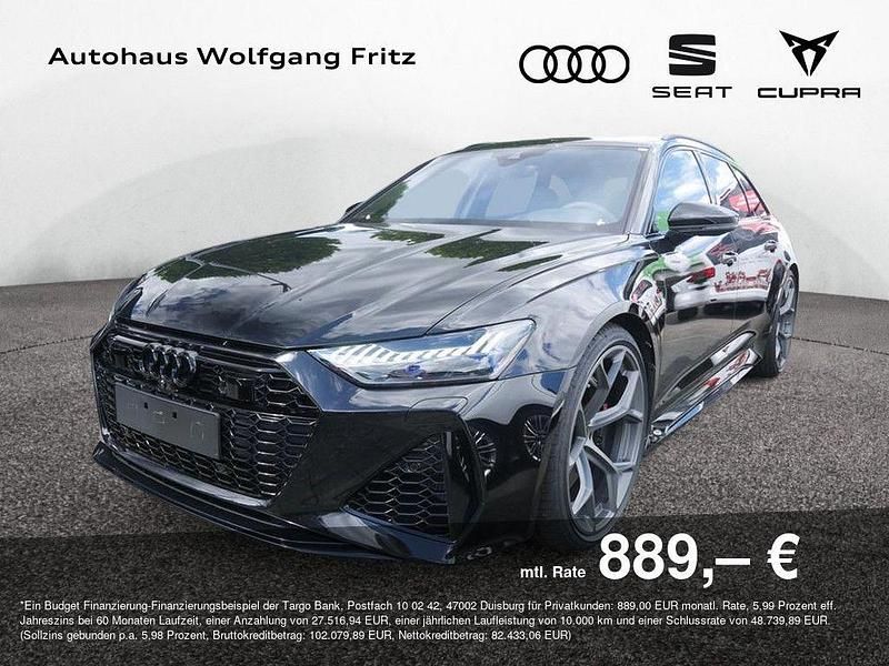 Schwarz Gebraucht 2023 Audi RS6 Performance Kombi | 109.950 € (Guter Preis) - Bild 1/4