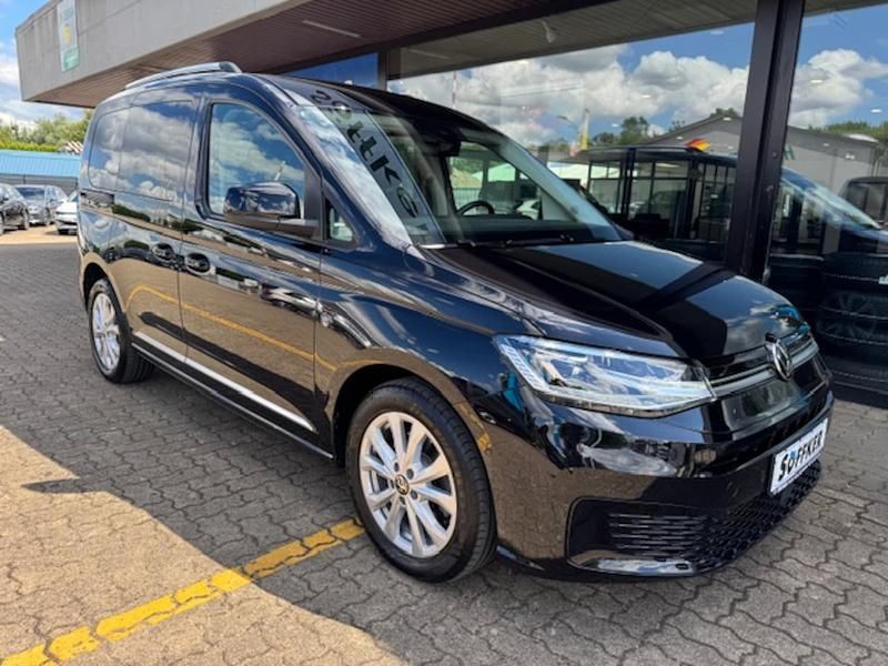 Gebraucht VW Caddy Style 122 PS (89 kW) 2021 Schwarz Van / Kleinbus