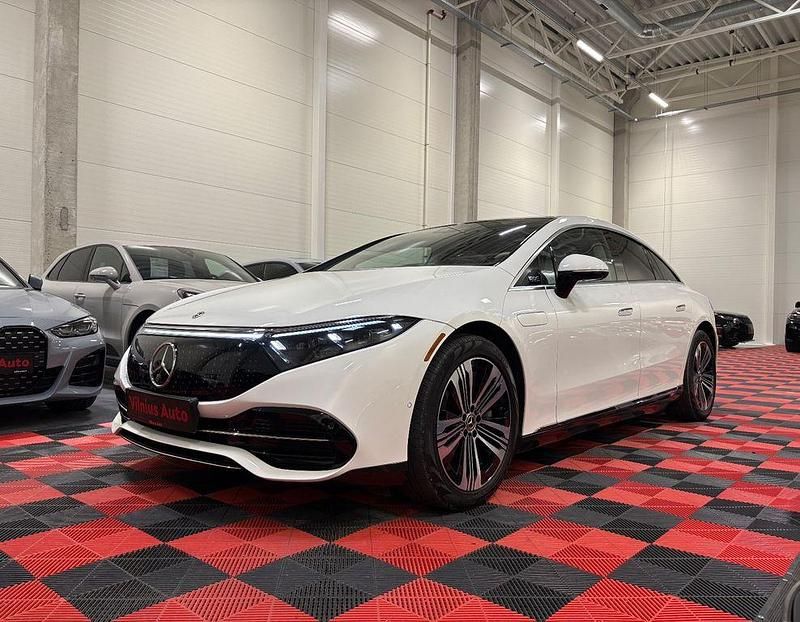 Weiß Gebraucht 2023 Mercedes EQS450+ Limousine | 55.990 € (Superpreis) - Bild 1/4