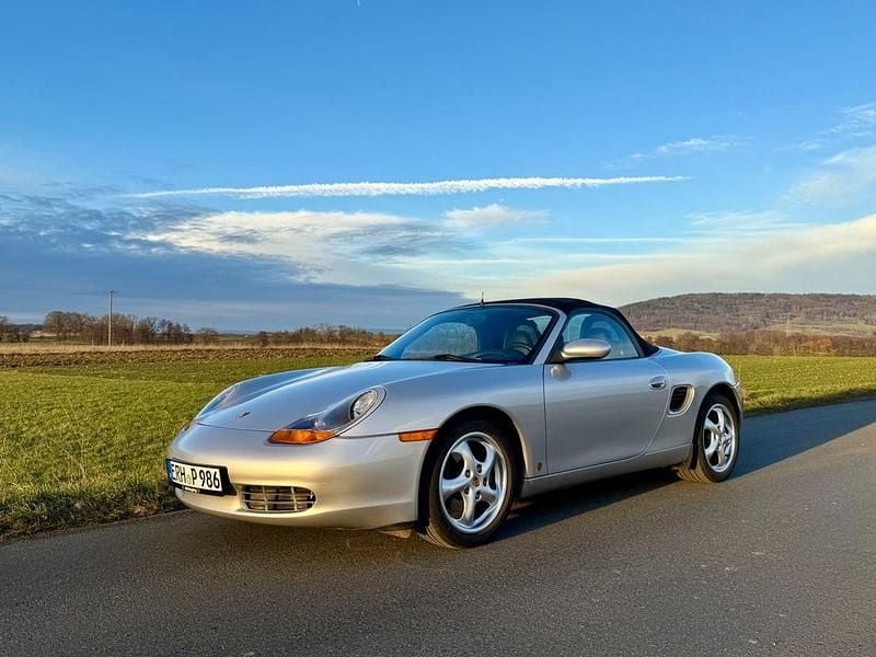 Silber Gebraucht 1999 Porsche Boxster Cabrio | 18.900 € (Guter Preis) - Bild 1/4