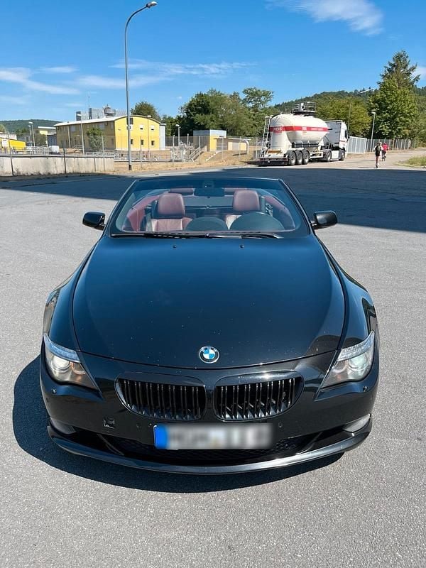 Schwarz Gebraucht 2008 BMW 635 Cabriolet Cabrio | 12.500 € (Superpreis) - Bild 1/4