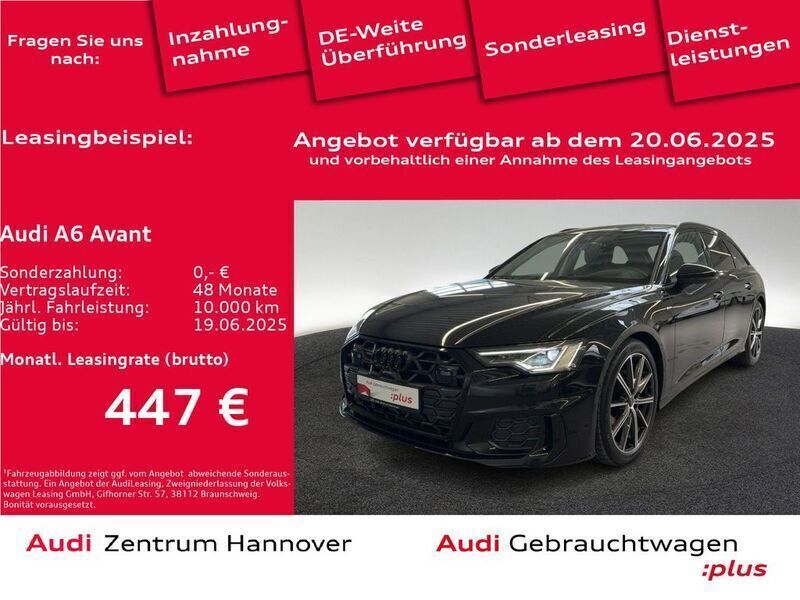 Gebraucht Audi A6 S-Line 204 PS (150 kW) 2024 Mythosschwarz metallic Kombi
