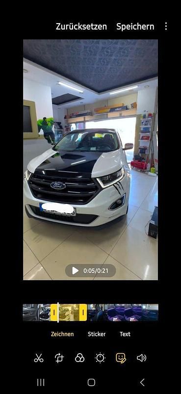 Gebraucht Ford Edge Sport 210 PS (154 kW) 2016 Weiß SUV