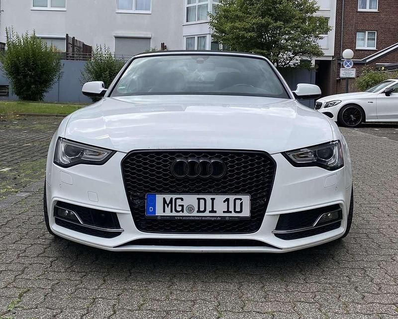 Weiß Gebraucht 2012 Audi S5 Cabriolet Sport Cabrio | 15.999 € (Guter Preis) - Bild 1/4