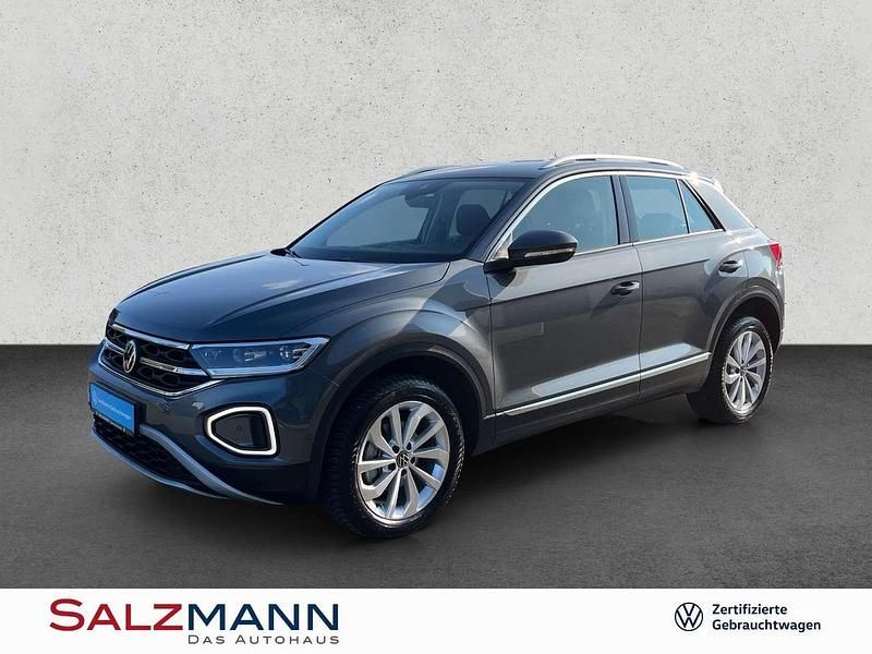 Indiumgrau metallic Gebraucht 2024 VW T-Roc Style SUV | 32.989 € (Etwas zu teuer) - Bild 1/4