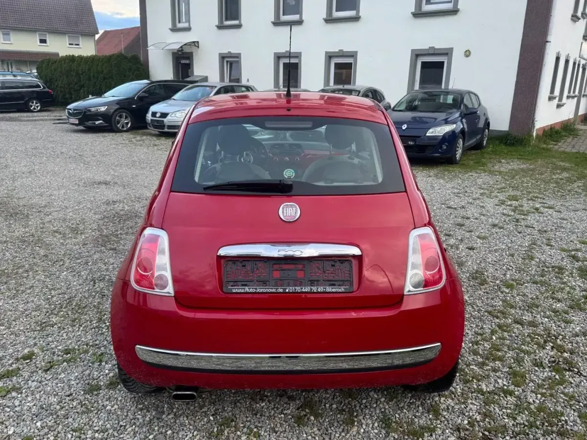 Gebraucht Fiat 500 Lounge 69 PS (50 kW) 2009 Rot Cabrio