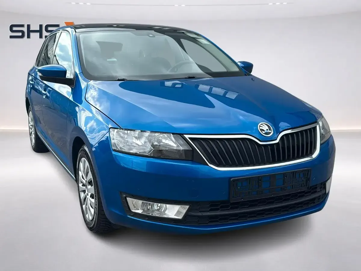 Gebraucht Skoda Rapid 90 PS (66 kW) 2016 Blau Kleinwagen